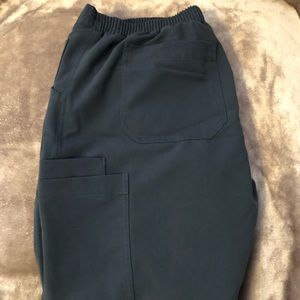 Figs dark harbor yola petite skinny scrub pants